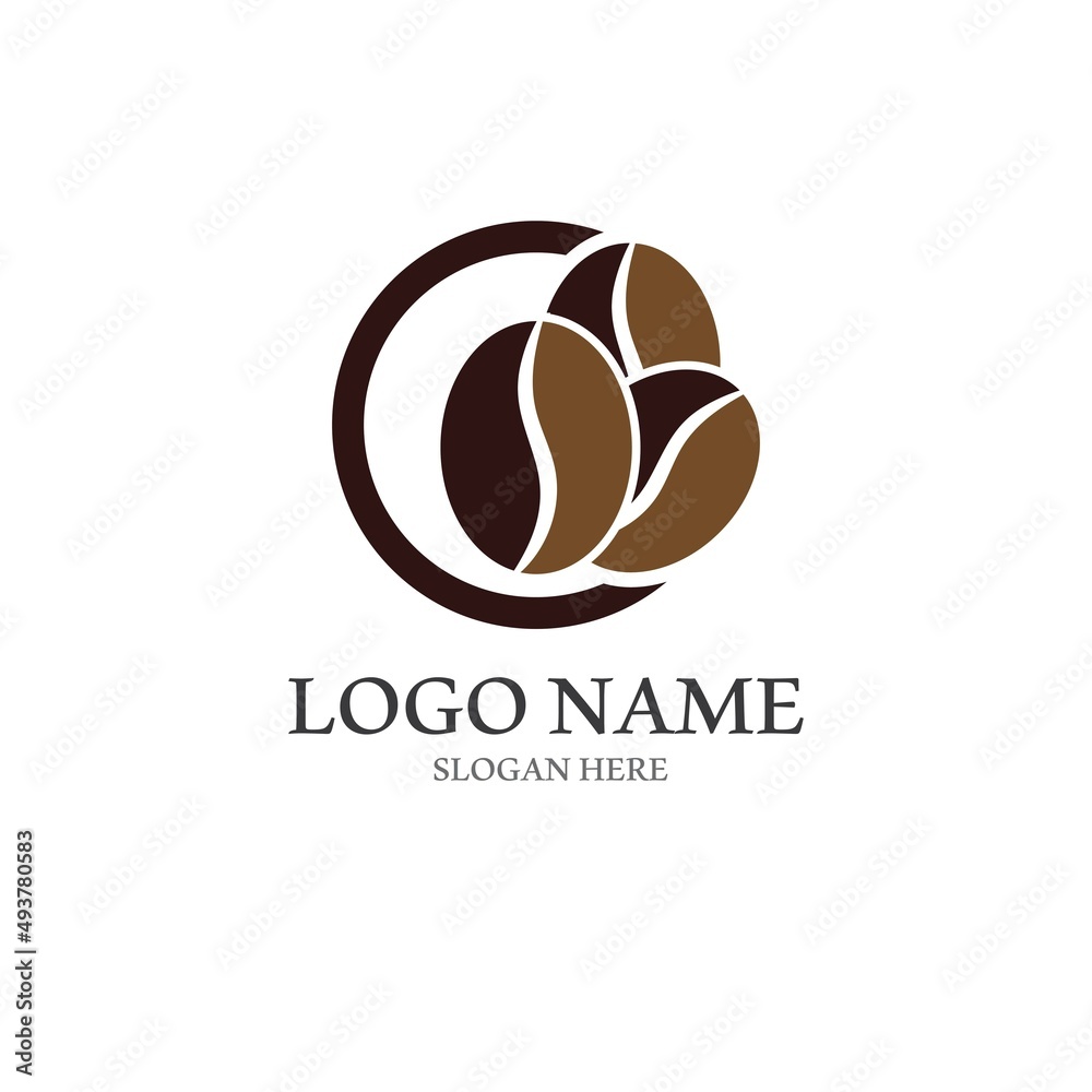 coffee bean icon vector illustration coffee bean icon vector illustration