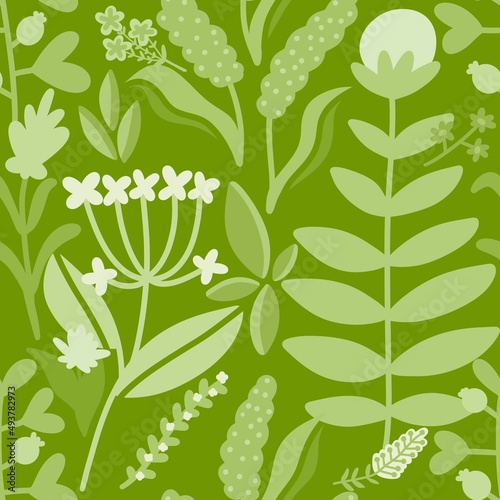 Floral seamless flower pattern for fabrics and textiles and packaging and gifts and cards and linens and kids
