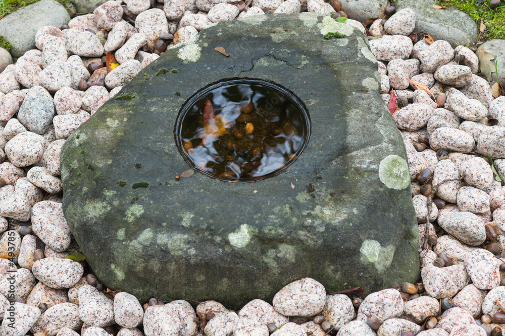 stone containing water