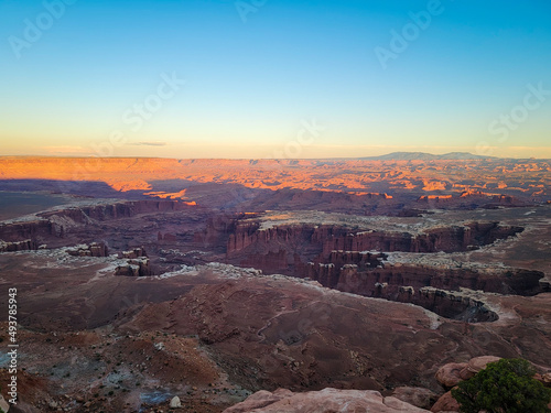 Canyonlands National Park View at sunset