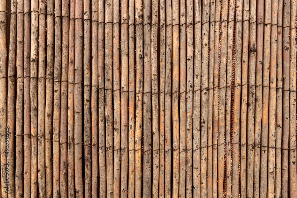 Old Bamboo Fence Texture Old Bamboo Fence Texture