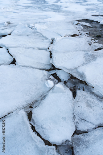 Icebergs pattens and textures
