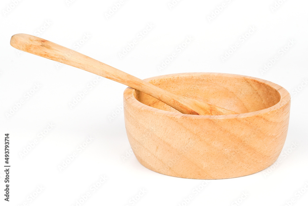 wooden spoon isolated on white background wooden spoon isolated on white background