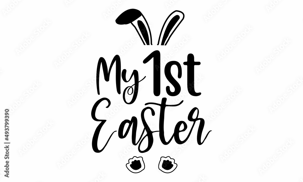 My 1st Easter SVG cut file,