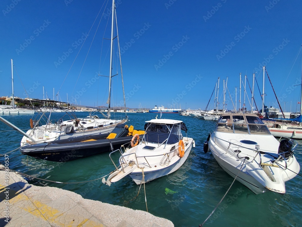 boats in marina