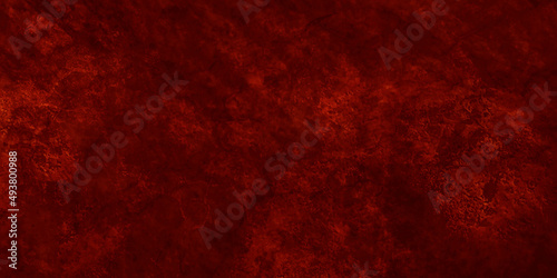 Red grunge texture and Old wall texture cement black red background abstract dark color design are light with white gradient background.  