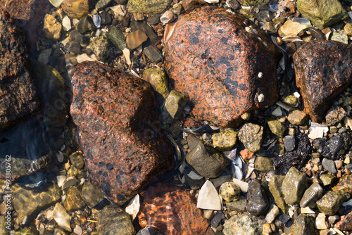 close up of a rocks