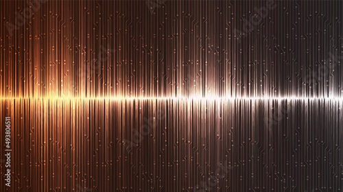 Stereo Digital Sound Wave Background,technology and earthquake wave diagram concept,design for music studio and science,Vector Illustration.