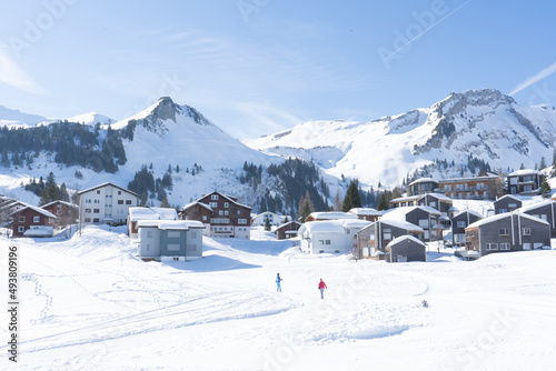 Stoos is a car-free leisure, sports and vacation resort with a fully comprehensive infrastructure and extremely varied offers for winter sports enthusiasts of all kinds. Schwyz, Muotatal, Morschach. © nurten