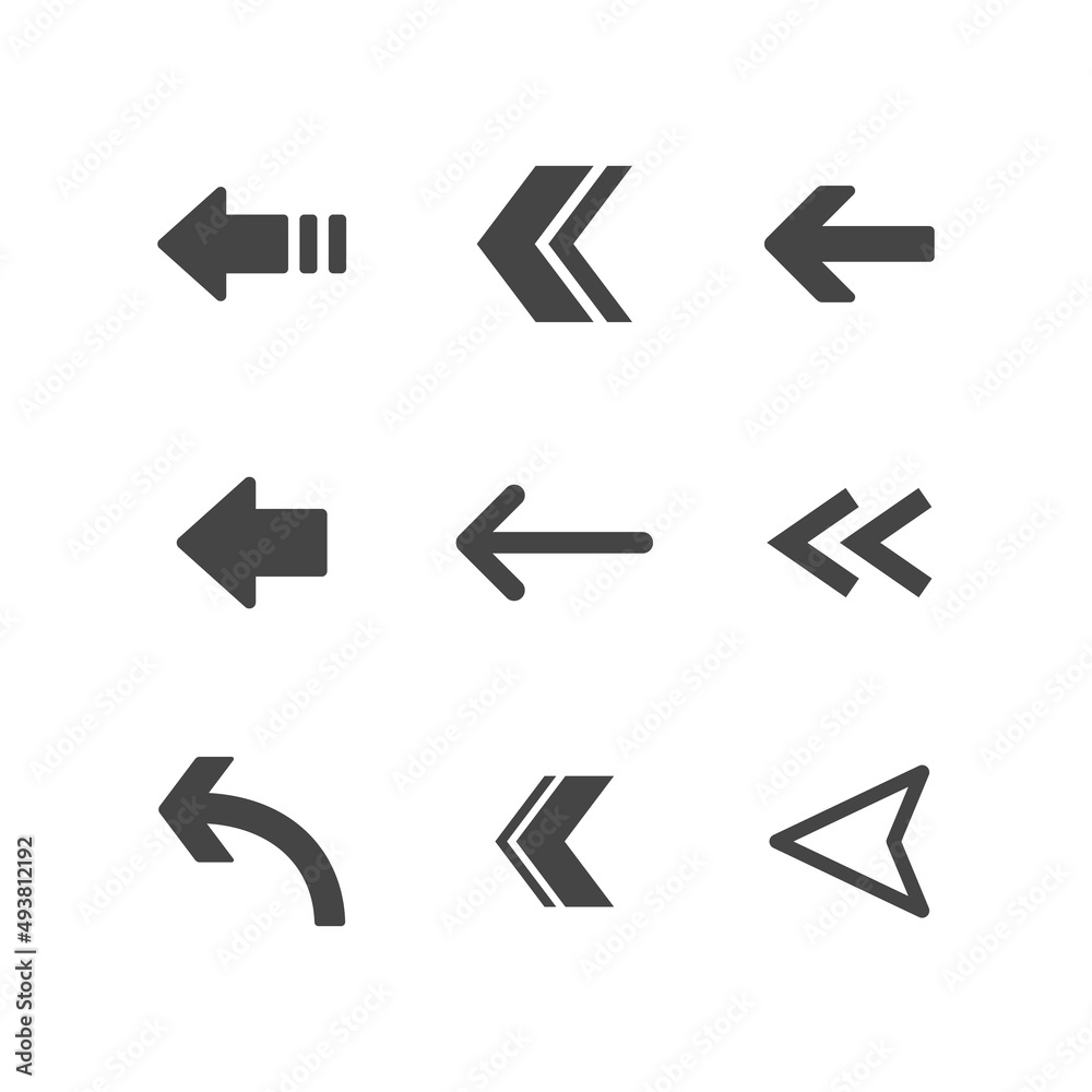Arrow icons set. Vector Arrows collection. Arrow icons set. Vector Arrows collection.