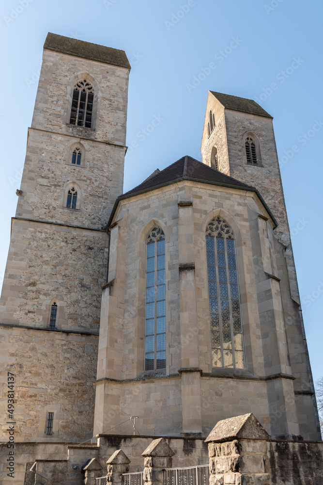 Saint Johann church in Rapperswil in Switzerland