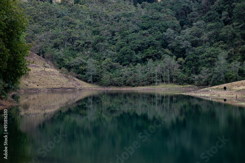 Laguna verde Cundinamarca Colombia 