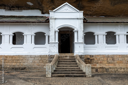 Dambulla Cave Temple in Dambulla. Cave Temple is a World Heritage Site near Dambulla city, Sri Lanka. © Curioso.Photography