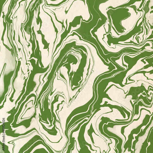 marble ink paper texture green beige