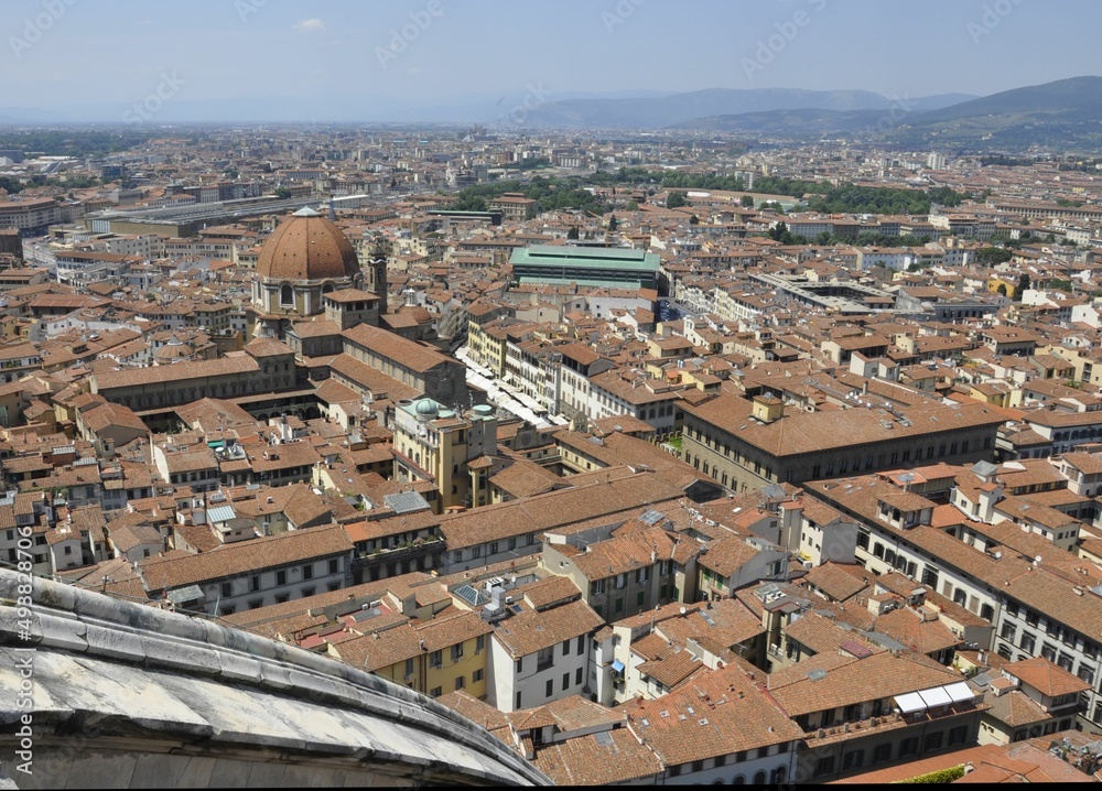 Panorama Florencji.