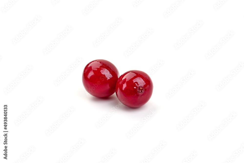 Cranberry, isolated on white background. High resolution image. Cranberry, isolated on white background. High resolution image.