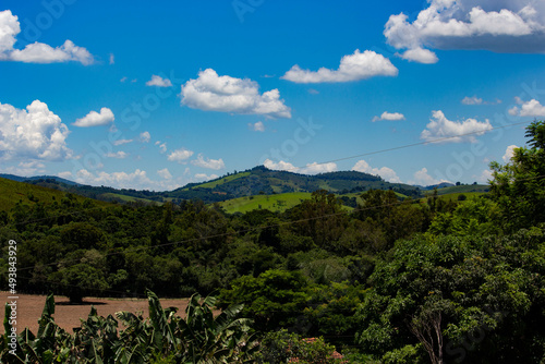 landscape with sky and clouds