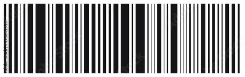 Barcode, QR-code, Realistic barcode icon. Vector illustration for your design.