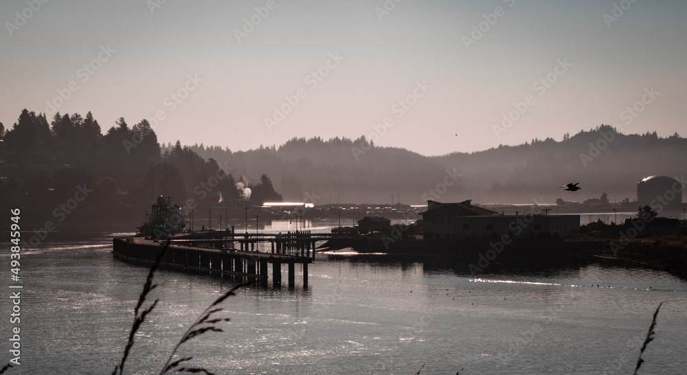 pier at Oregon coast