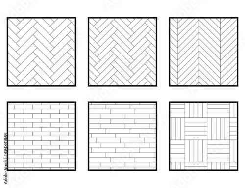 White tiles floor