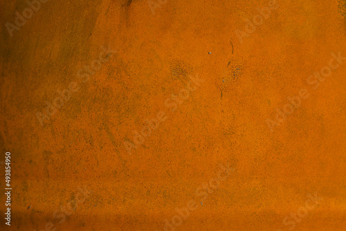old orange metal rusty background