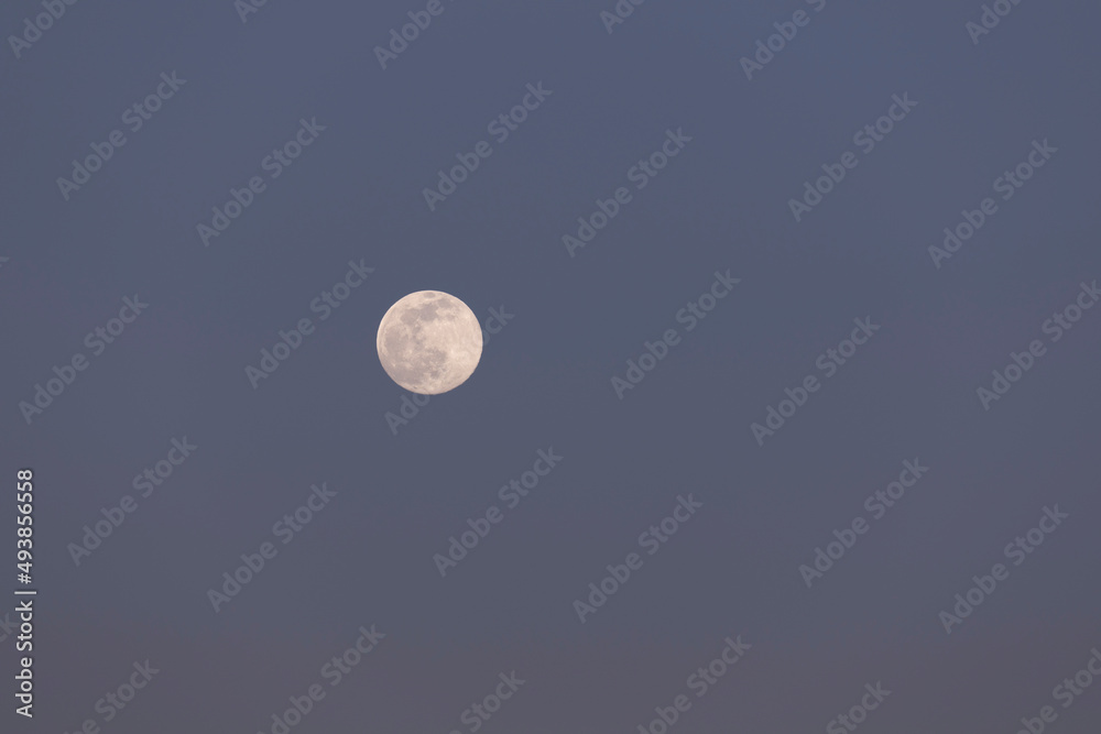 Full Moon at Dusk Full Moon at Dusk