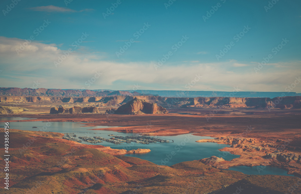 Landscape View at Lake Powell