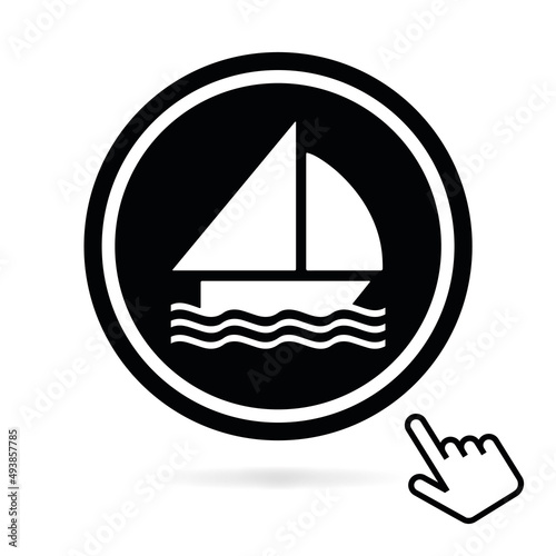 Logo centre de voile.