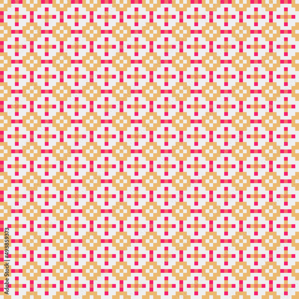 Abstract Cross Pattern generative computational art illustration Abstract Cross Pattern generative computational art illustration