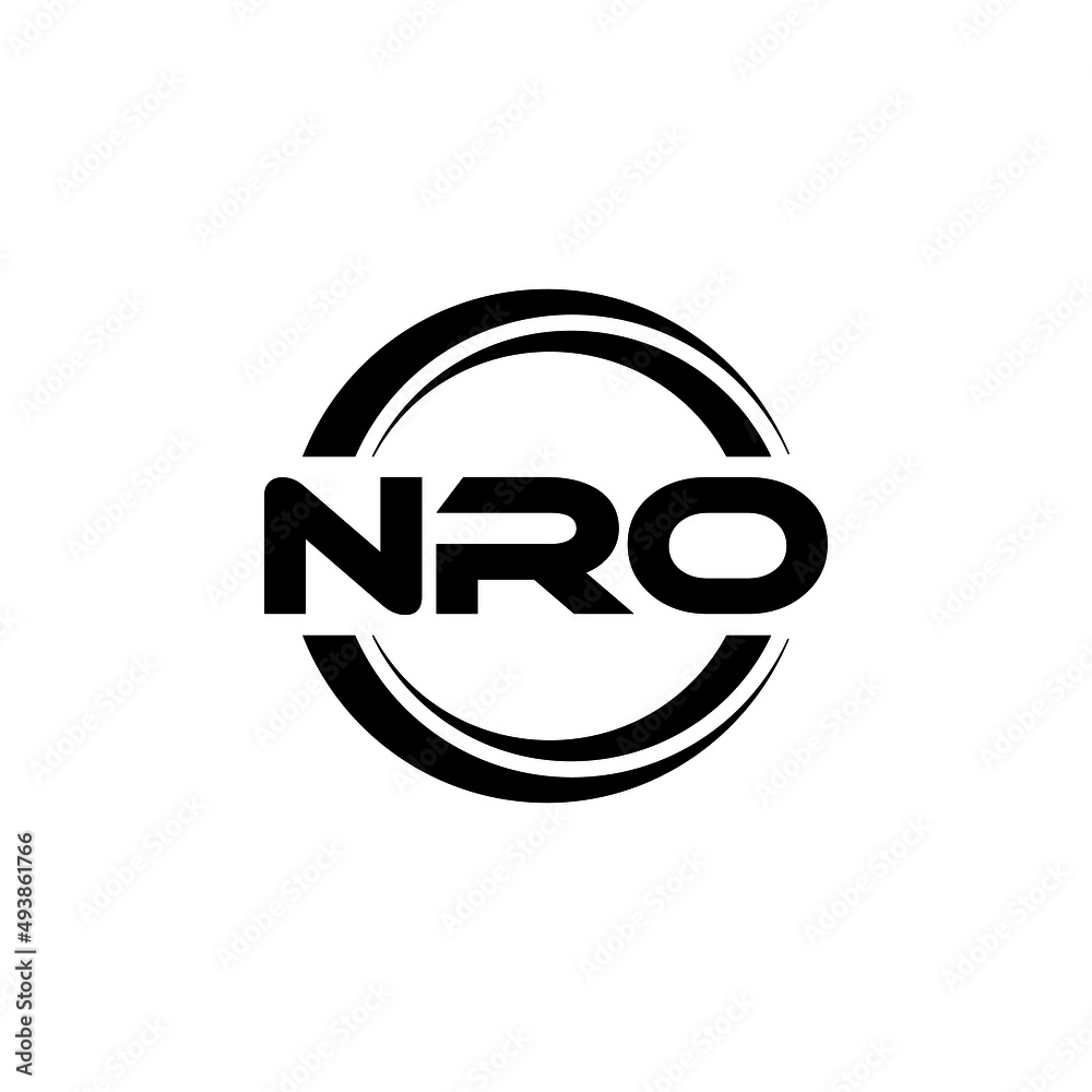 NRO letter logo design with white background in illustrator, vector logo modern alphabet font overlap style. calligraphy designs for logo, Poster, Invitation, etc. NRO letter logo design with white background in illustrator, vector logo modern alphabet font overlap style. calligraphy designs for logo, Poster, Invitation, etc.
