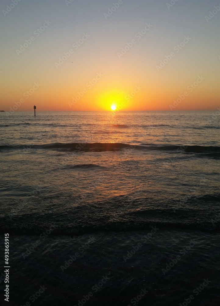 Obraz premium sunset on the beach