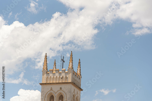 Ancient architecture of the Anglican Cathedral of the city of Santa Maria RS Brazil photo