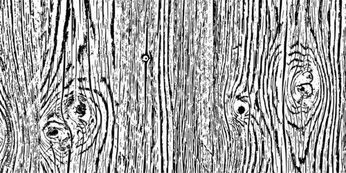 Wall made of old boards. Vector design, rustic.
