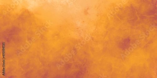 background texture. Abstract watercolor design wash aqua painted texture close up, grungy colorful background. gradient background in yellow, orange, brown, with a paper texture.