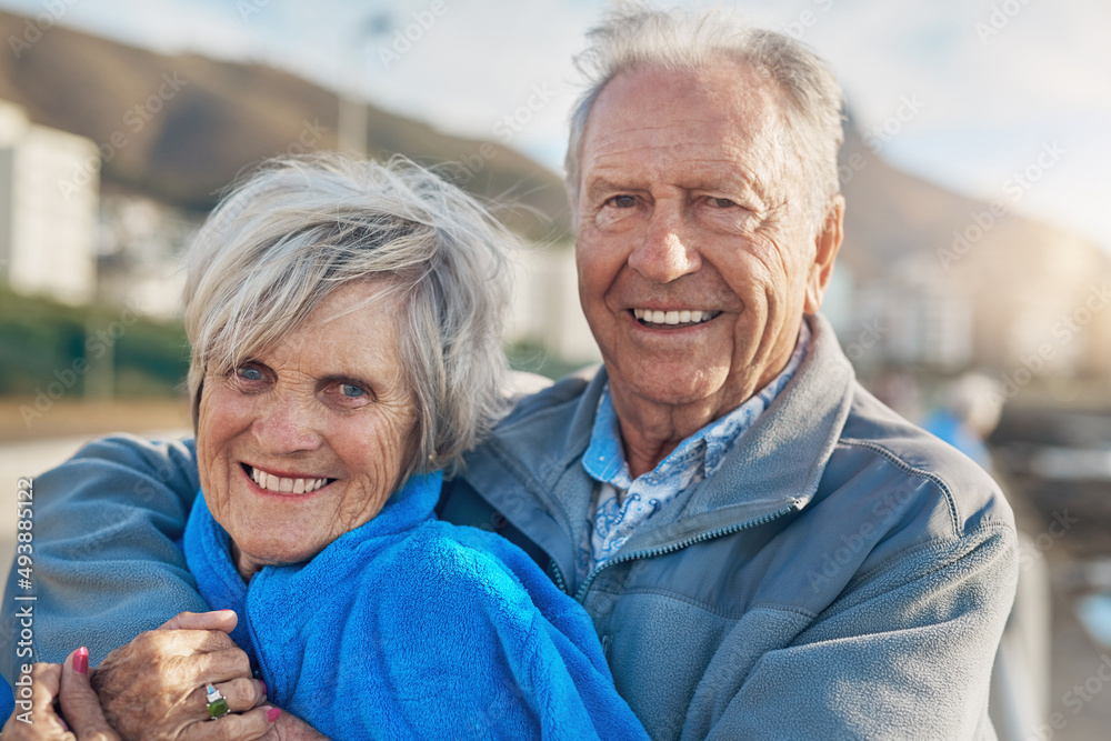 Husband and wife, best friends for life. Shot of a mature couple spending the day together.