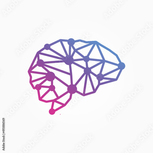 diamond shape tech brain