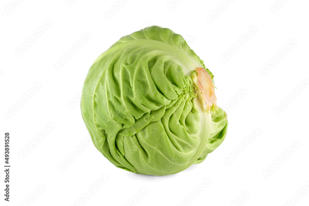 Cabbage isolated on white background