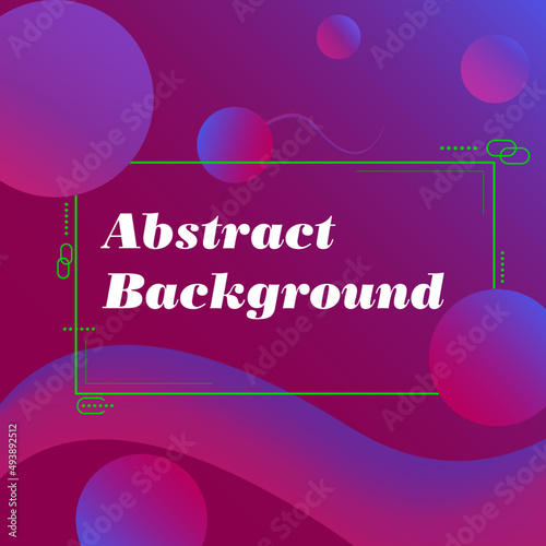 Gradient abstrck background with geometric