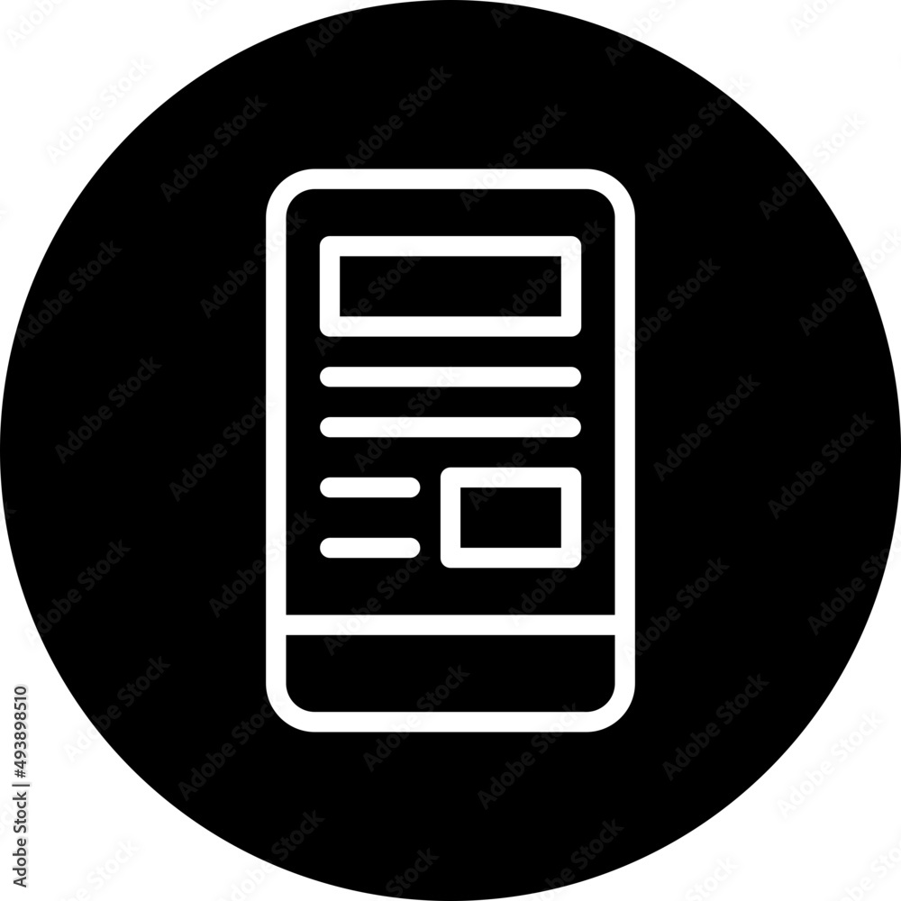 layout glyph icon layout glyph icon