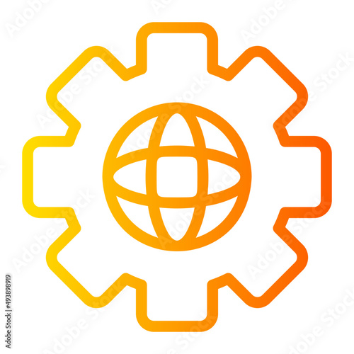 settings gradient icon