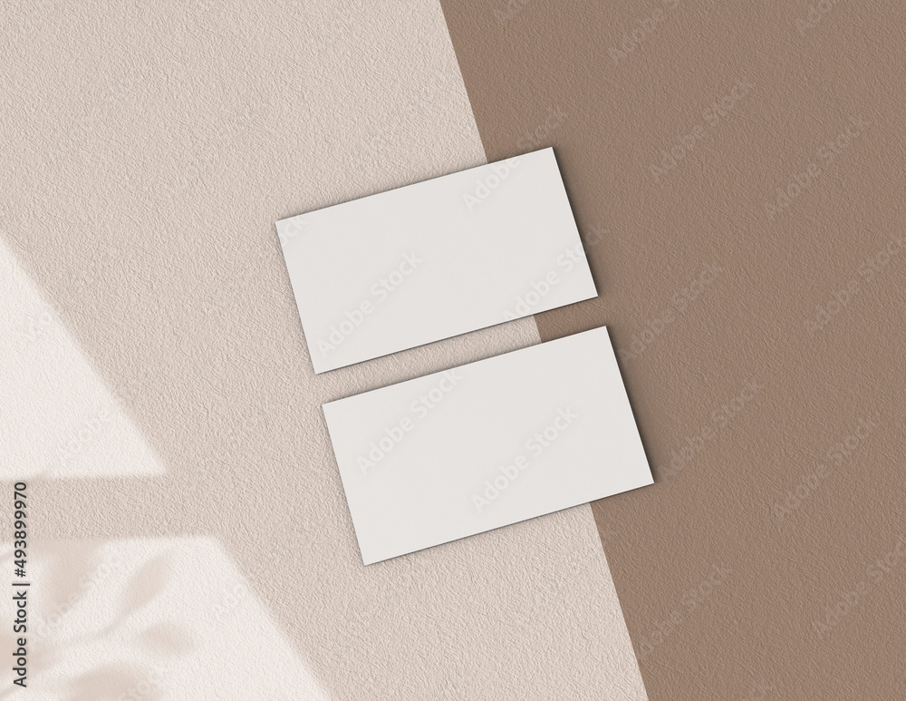 Background for business card mock-up. Business card design background. 3D rendering illustration. Background for business card mock-up. Business card design background. 3D rendering illustration.