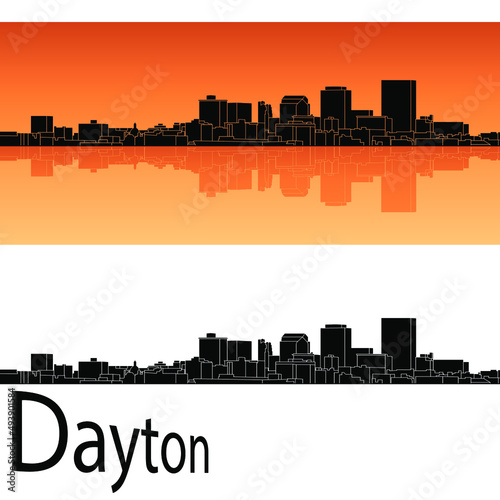 dayton city skyline in ai format