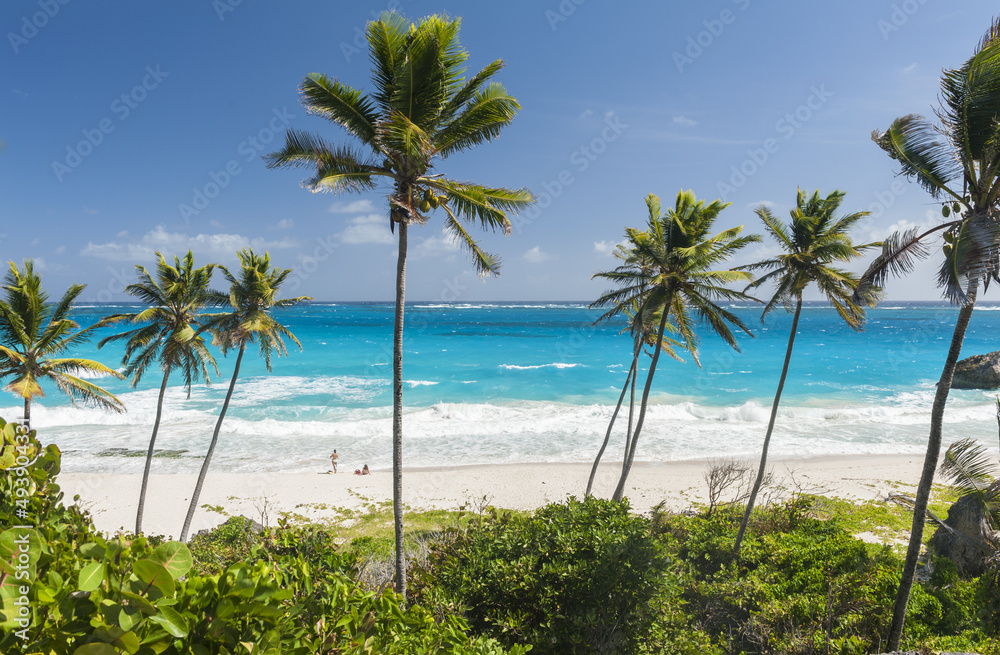 Bottom Bay beach in Barbados Bottom Bay beach in Barbados