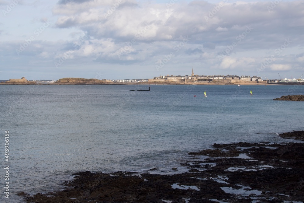 view of the fortress in the sea