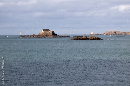 view of the fortress in the sea © Matthieu