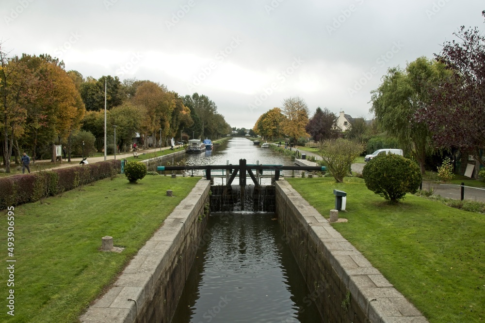 canal in the village