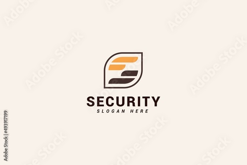 Letter S creative simple flat logo