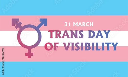 31 march 2022 ,Transgender day of visibility , banner 
victor banner 