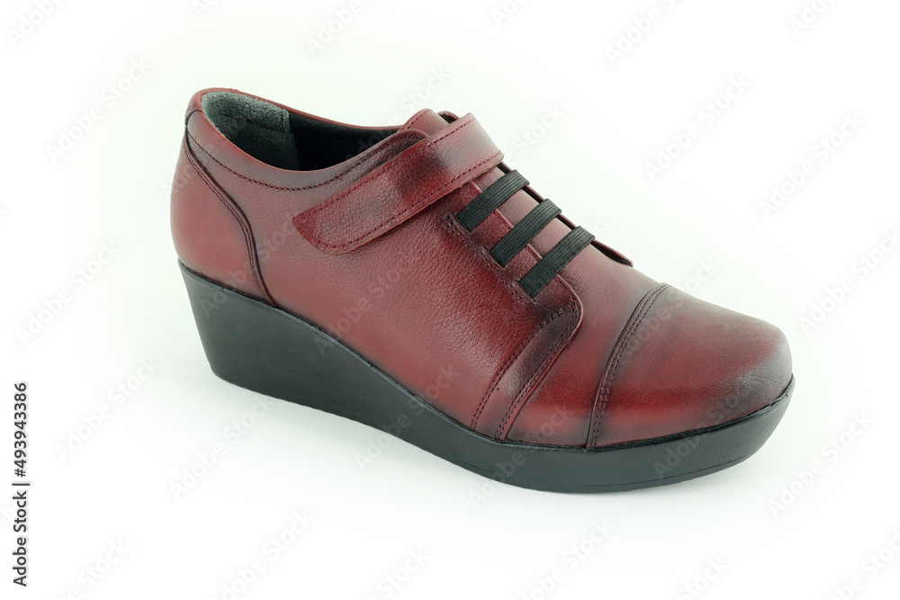 Leather and comfortable women's shoes. Leather and comfortable women's shoes.