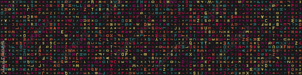Abstract Geometric Pattern generative computational art illustration Abstract Geometric Pattern generative computational art illustration